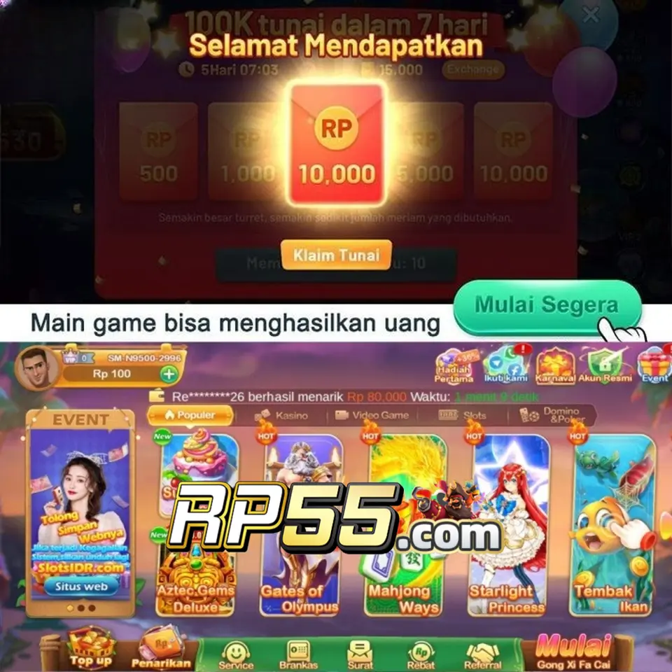 rp55 Daftar Sekarang - Unduh APK